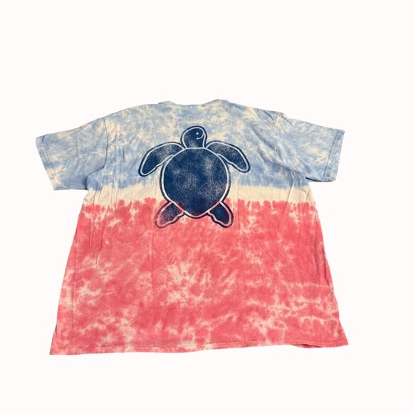 Simply Southern Tie-Dye TShirt Size L Save The Turtles Collection Beachy Summer - Picture 10 of 10